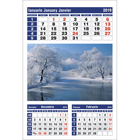 Calendar de perete Caleidoscop