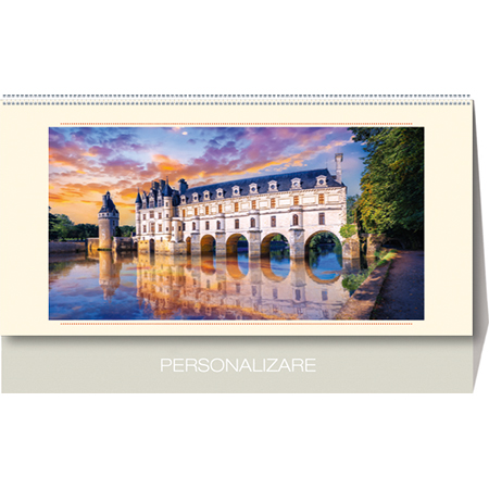 Calendar de birou Castele