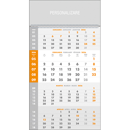 Calendar Triptic special