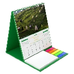 Calendar vertical de birou cu notite repozitionabile Romania