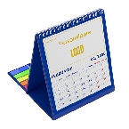 Calendar vertical de birou cu notite repozitionabile Triptic 2
