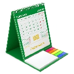 Calendar vertical de birou cu notite repozitionabile Triptic 2