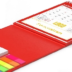Calendar vertical de birou cu notite repozitionabile Triptic 2